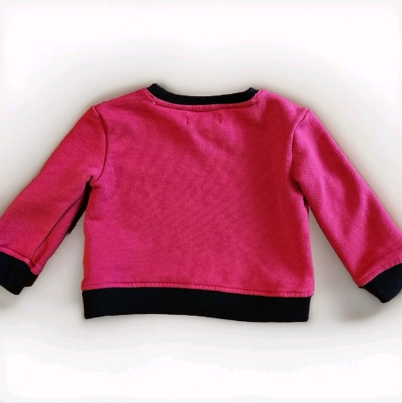 True Religion Heavyweight Sweatshirt Size 18 Month Colors Maroon Black White - Picture 10 of 10